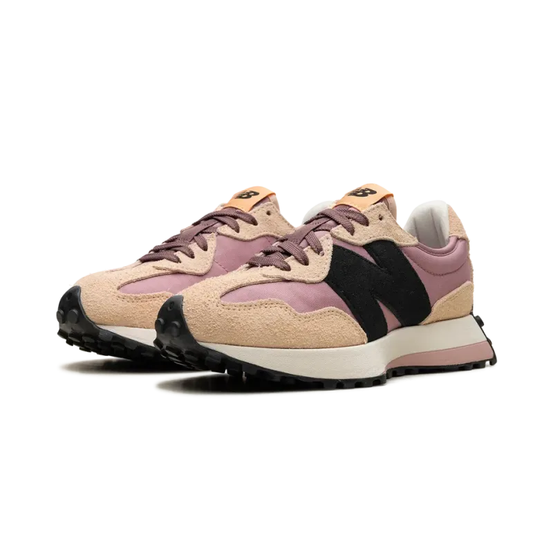New Balance 327 WMNS White / Black / Pink Womens