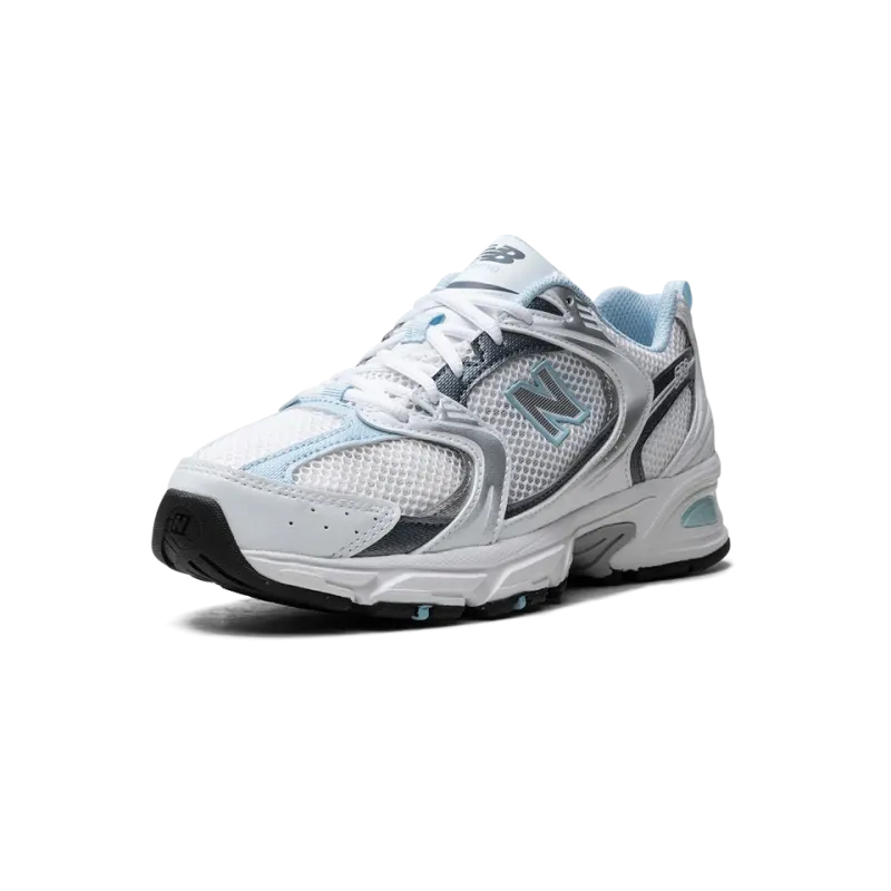 New Balance 530 White / Dark Arctic Grey / Light Chrome Blue Mens