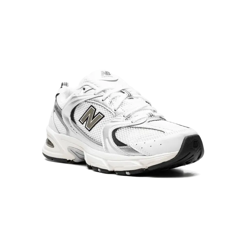 New Balance 530 White Silver Black Mens
