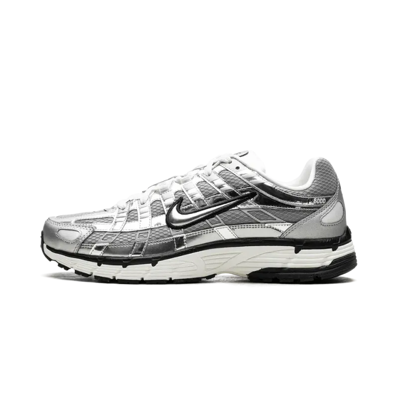 Nike P-6000 Metallic Silver Mens