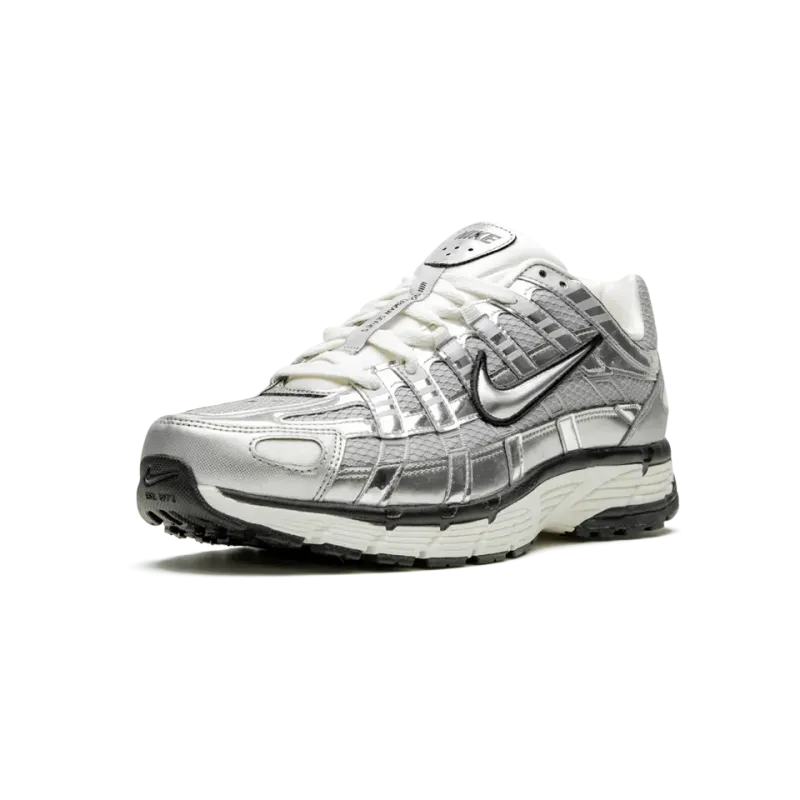Nike P-6000 Metallic Silver Mens
