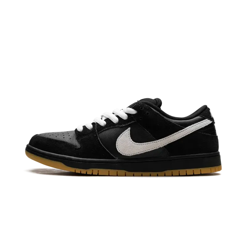 Nike Dunk Low Pro SB Black White Gum Mens