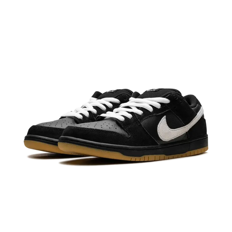 Nike Dunk Low Pro SB Black White Gum Mens
