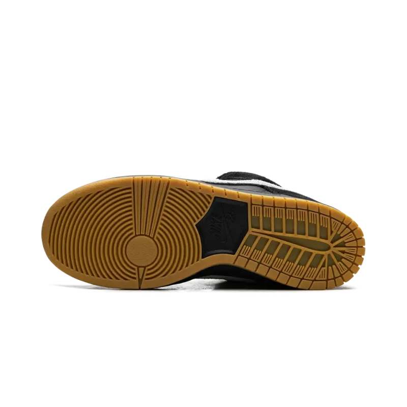 Nike Dunk Low Pro SB Black White Gum Mens