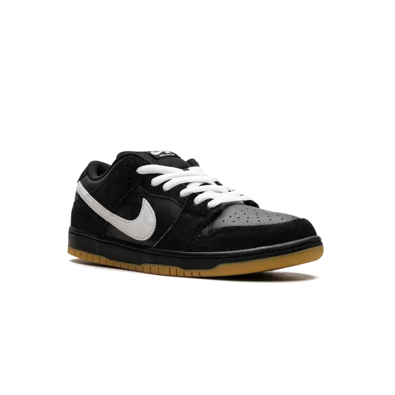 Nike Dunk Low Pro SB Black White Gum Mens