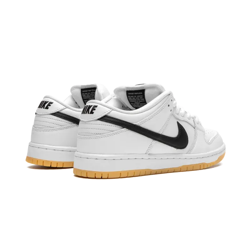 Nike SB Dunk Low White Gum Mens