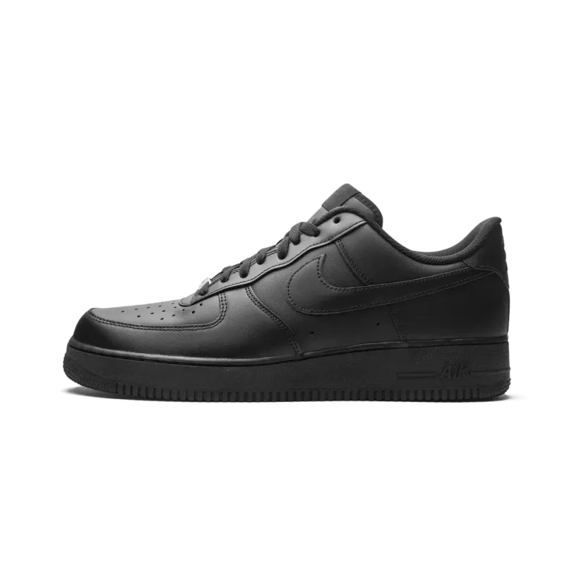 Nike Air Force 1 Low Triple Black Mens