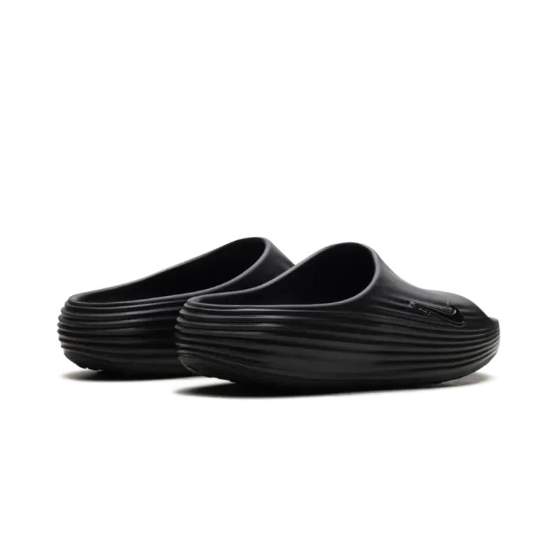 Nike ReactX Rejuven8 Slide Triple Black Mens