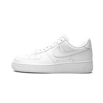 Nike AIR FORCE 1 LO '07 MNS WMNS White on White Womens