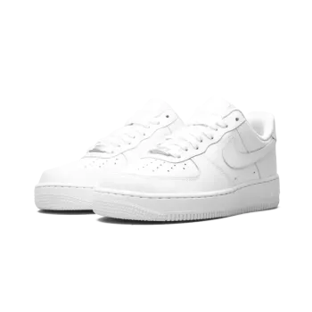 Nike AIR FORCE 1 LO '07 MNS WMNS White on White Womens