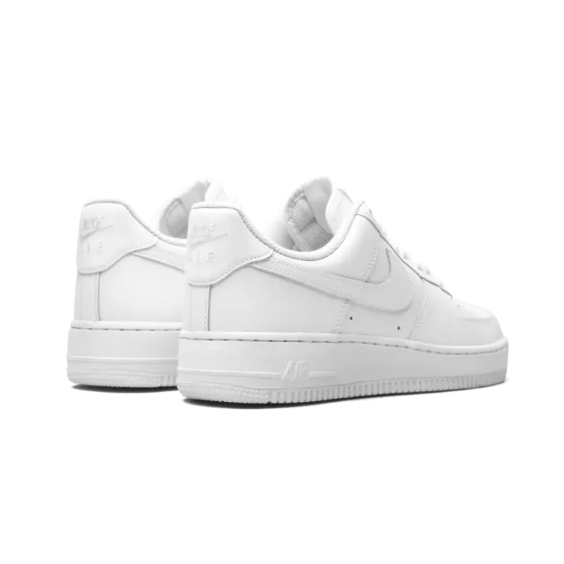 Nike AIR FORCE 1 LO '07 MNS WMNS White on White Womens