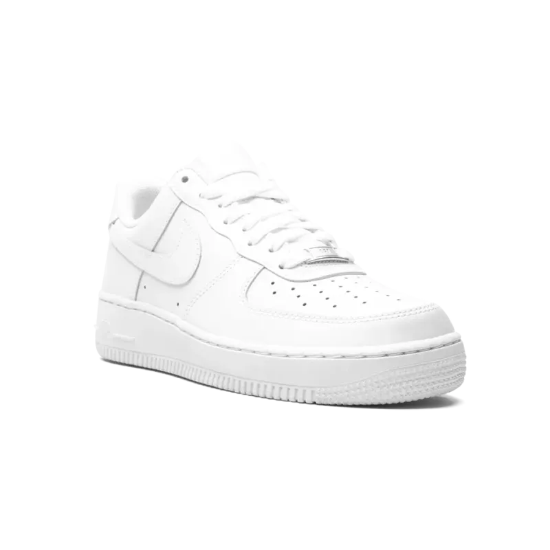 Nike AIR FORCE 1 LO '07 MNS WMNS White on White Womens