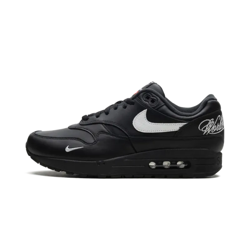 Nike Air Max 1 '87 SP Supreme Black White Mens