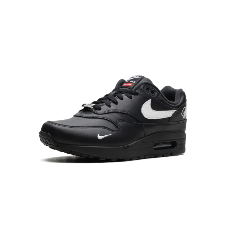 Nike Air Max 1 '87 SP Supreme Black White Mens