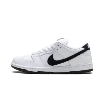 Nike SB Dunk Low White Black Mens