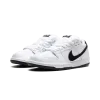 Nike SB Dunk Low White Black Mens