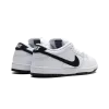 Nike SB Dunk Low White Black Mens