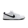 Nike SB Dunk Low White Black Mens