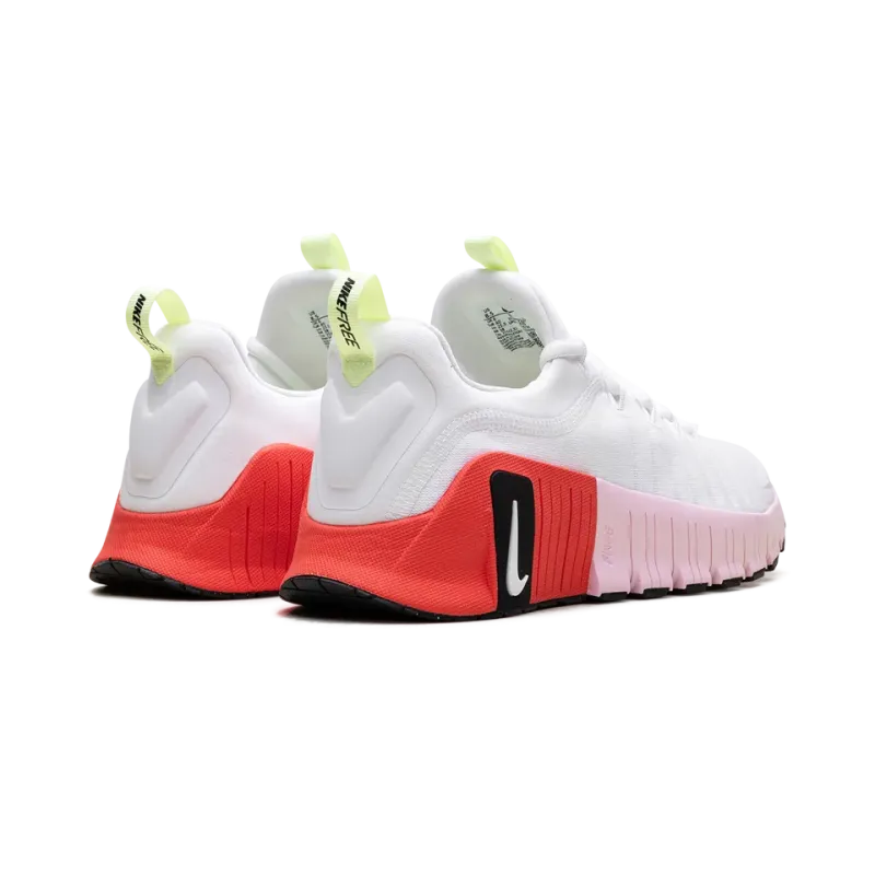Nike Free Metcon 6 WMNS White Barely Volt Bright Crimson Pink Foam Womens