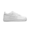 Nike Air Force 1 LE GS Triple White Grade School