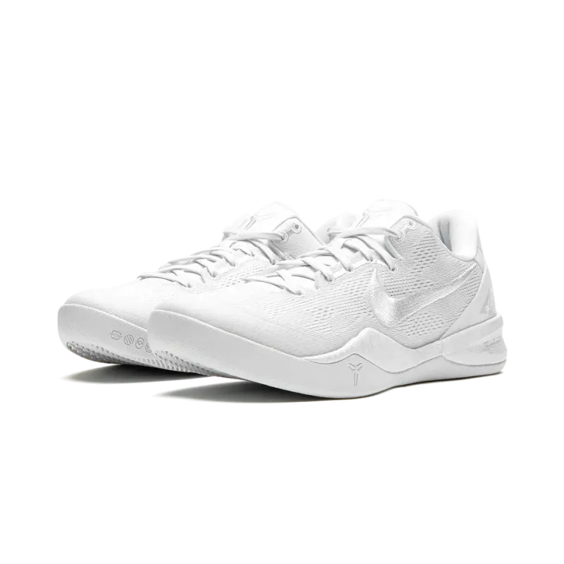 Nike Kobe 8 Protro Triple White 2023 Mens