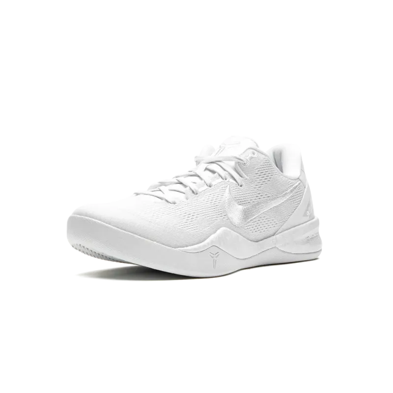 Nike Kobe 8 Protro Triple White 2023 Mens