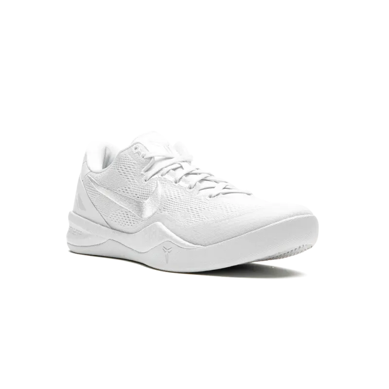 Nike Kobe 8 Protro Triple White 2023 Mens