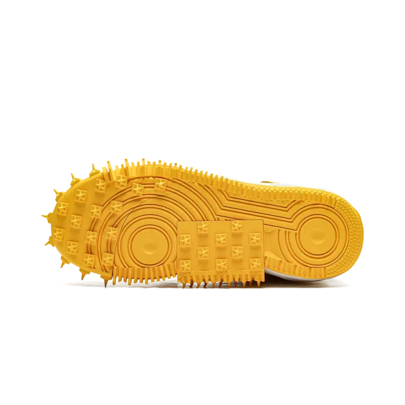 Nike Air Force 1 Mid Off-White - Varsity Maize Mens