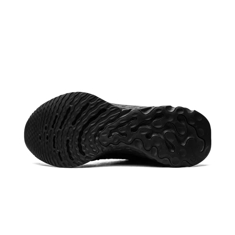 Nike React Infinity Run Flyknit 3 Triple Black Mens