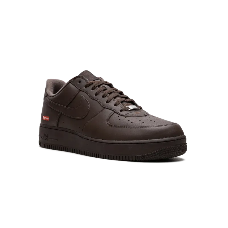 Nike Air Force 1 Supreme - Mini Box Logo Brown Mens