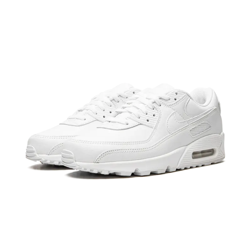 Nike Air Max 90 Triple White Mens