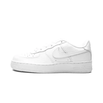 Nike Air Force 1 Low LE GS White on White Grade School