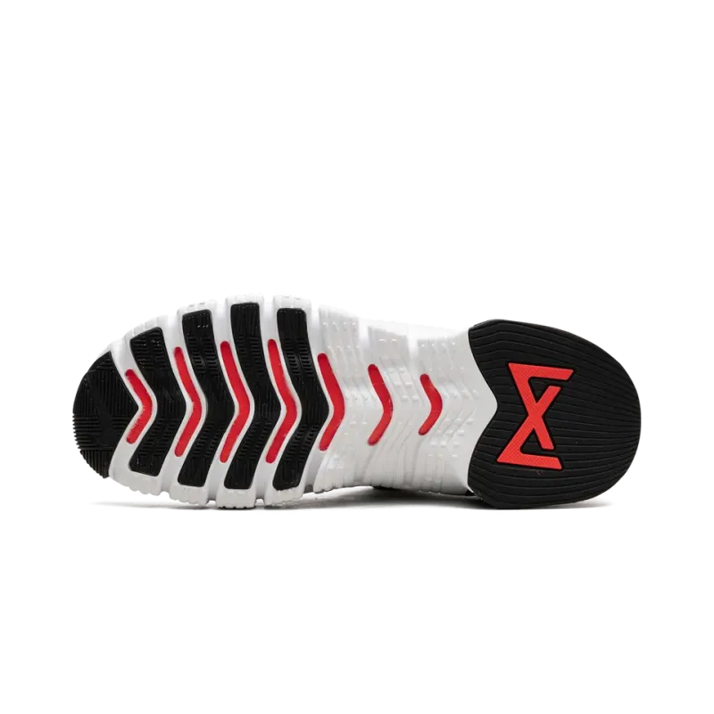 Nike Free Metcon 5 White Bright Crimson Mens