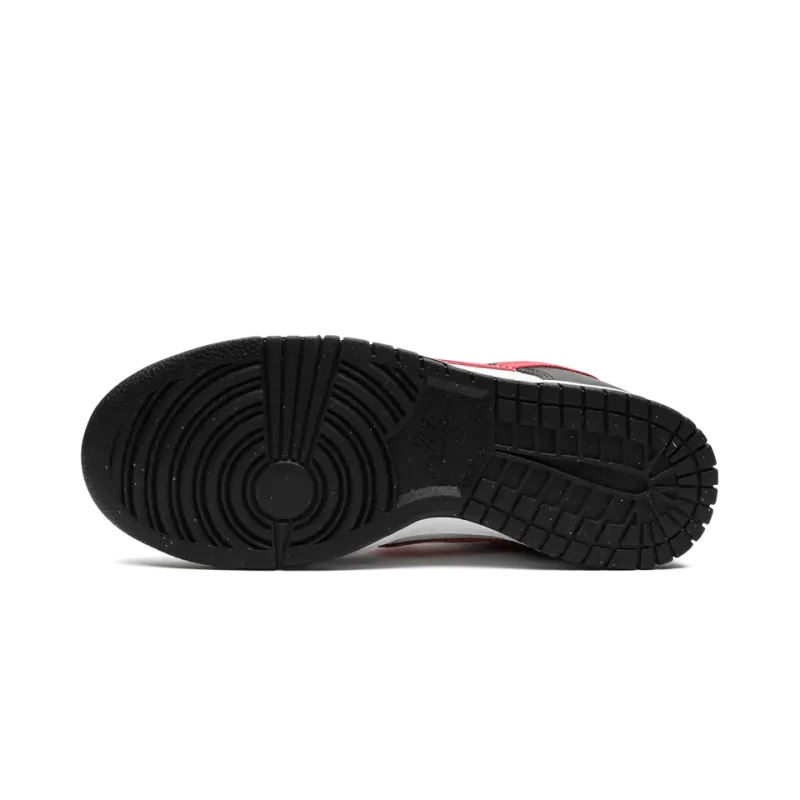 Nike Dunk Low Retro Red Swoosh Panda Mens