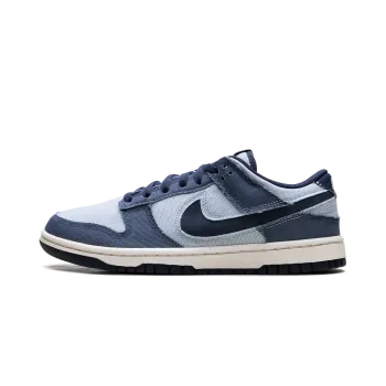 Nike Dunk Low Light Armory Blue Denim Mens
