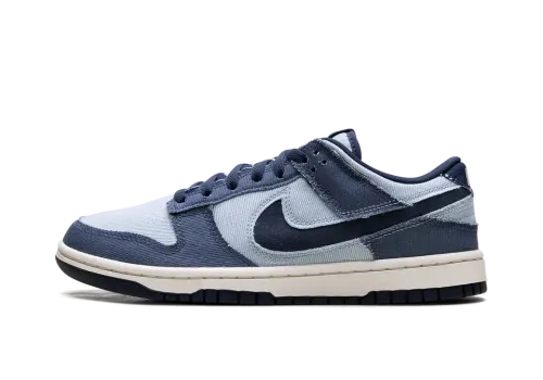 Nike Dunk Low Light Armory Blue Denim Mens — Premium Denim Dunk with Classic Appeal