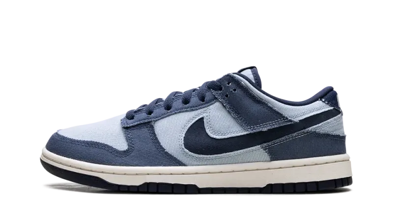 Nike Dunk Low Light Armory Blue Denim Mens — Premium Denim Dunk with Classic Appeal