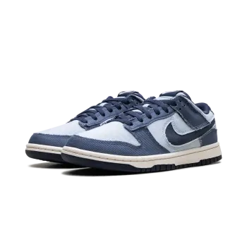 Nike Dunk Low Light Armory Blue Denim Mens
