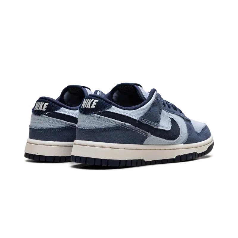 Nike Dunk Low Light Armory Blue Denim Mens