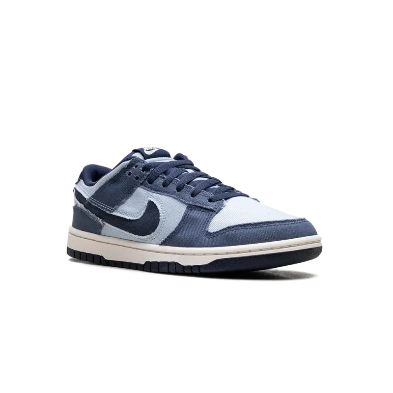 Nike Dunk Low Light Armory Blue Denim Mens