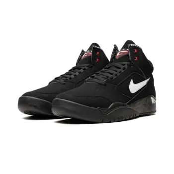 Nike Air Flight Lite Mid Black White Varsity Red Mens
