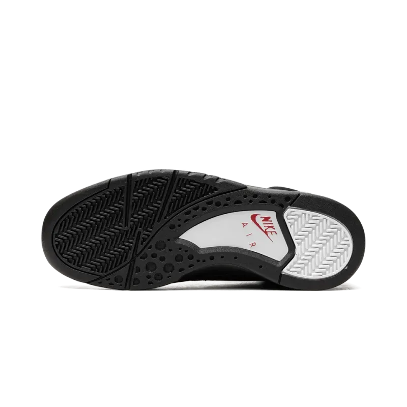 Nike Air Flight Lite Mid Black White Varsity Red Mens