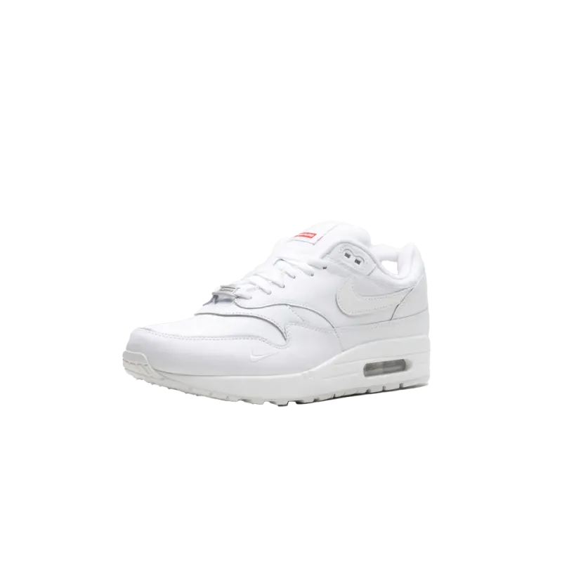 Nike Air Max 1 '87 SP Supreme Triple White Mens
