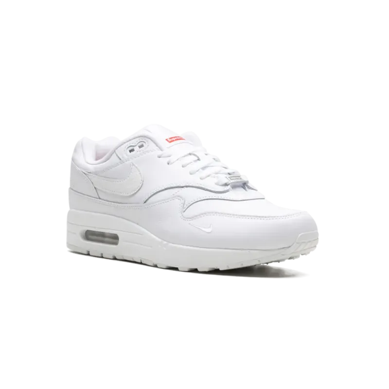 Nike Air Max 1 '87 SP Supreme Triple White Mens