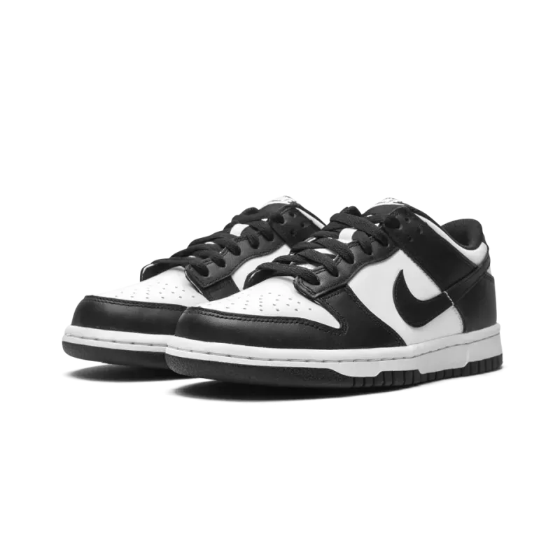 Nike Dunk Low Retro GS Panda - Black / White Grade School