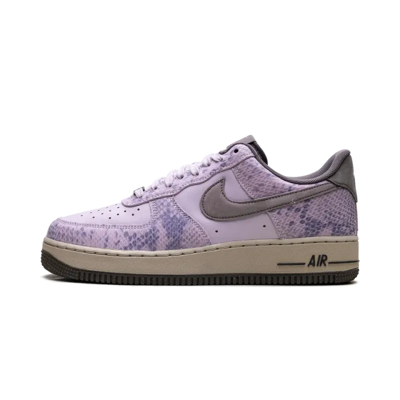 Nike Air Force 1 Low Purple Snakeskin Mens