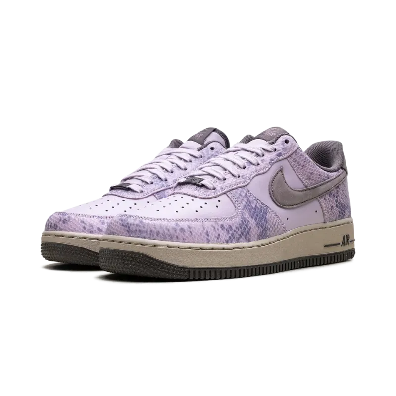 Nike Air Force 1 Low Purple Snakeskin Mens