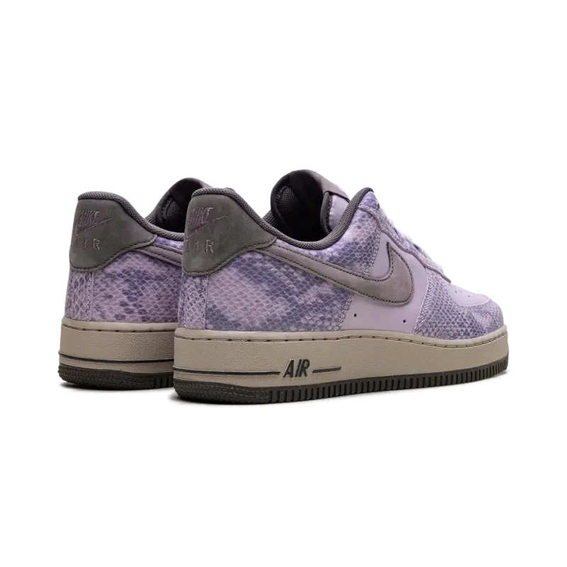 Nike Air Force 1 Low Purple Snakeskin Mens