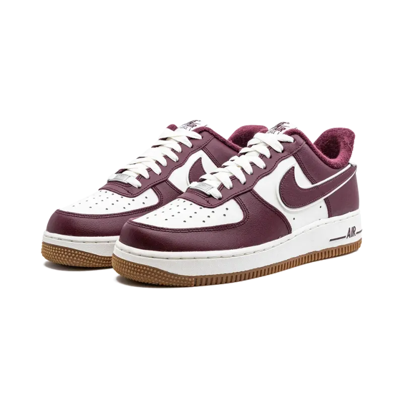 Nike Air Force 1 Low College Pack - Night Maroon Mens