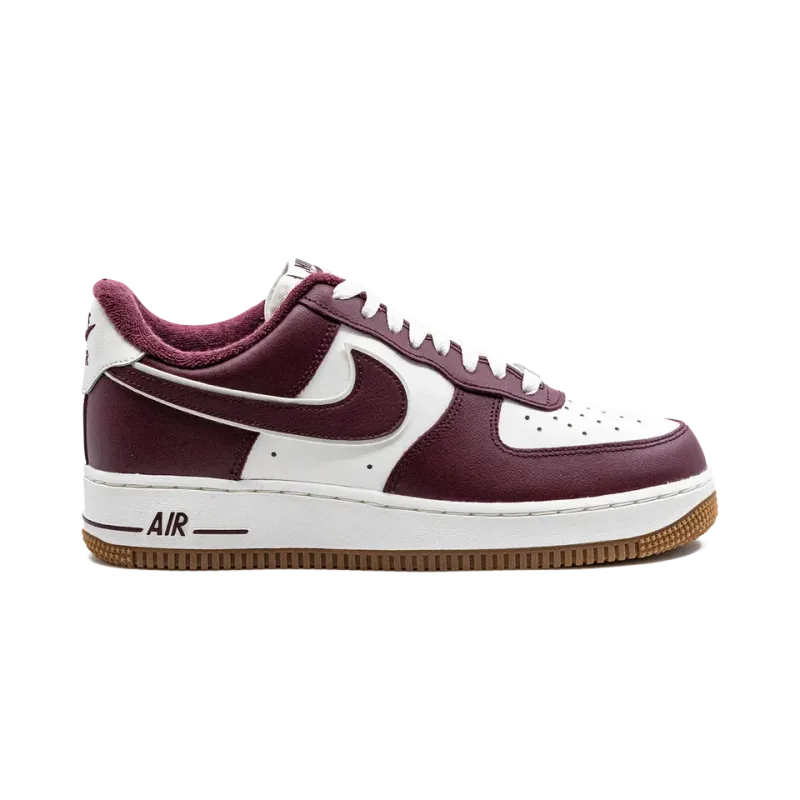 Nike Air Force 1 Low College Pack - Night Maroon Mens